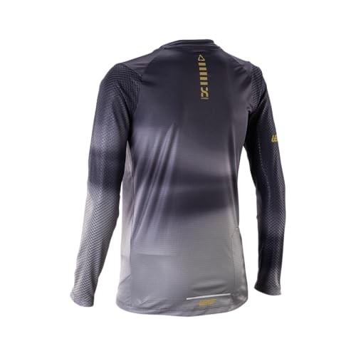 JERSEY LEATT MTB TRAIL 3.0 MANGA LARGA DAMA GHOST BLACK