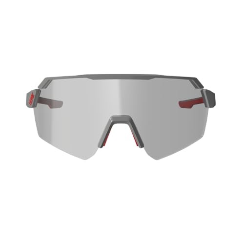 LENTES LEATT RIDEVIZ LITE SATIN GREY IRIZ SILVER 17 VLT