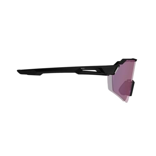 LENTES LEATT RIDEVIZ LITE SATIN BLACK IRIZ CRYZTAL PURPLE 30 VLT