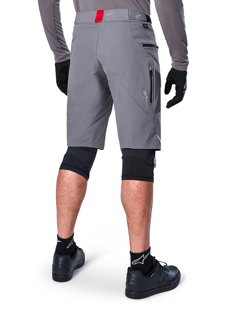 Alpinestars a-Dura Elite Bicycle Shorts, Grey, Size 38 for Men