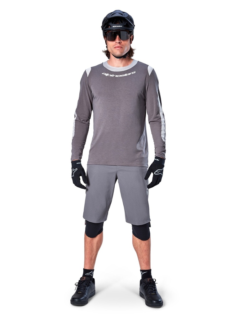 Alpinestars a-Dura Elite Bicycle Shorts, Grey, Size 38 for Men