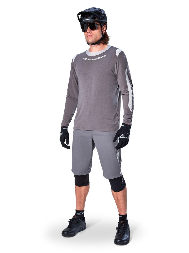 Alpinestars a-Dura Elite Bicycle Shorts, Grey, Size 38 for Men