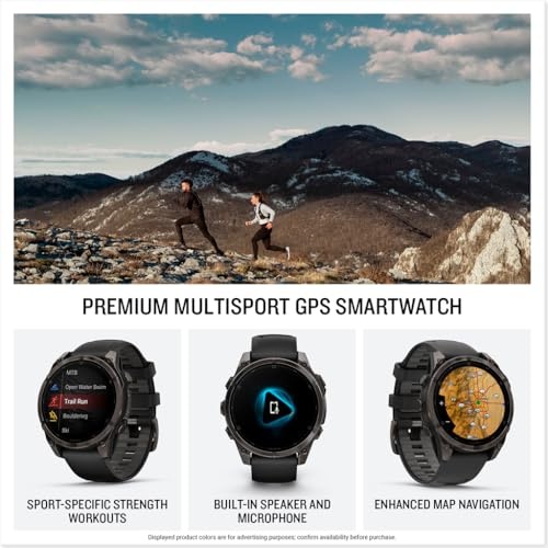 RELOJ GARMIN FENIX 8 47MM MULTISPORT GPS WATCH PREMIUM AMOLED SAPPHIRE