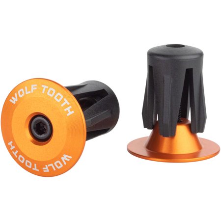[WT-BARPLUG-AL-ORG] TAPONES WOLFTOOTH PARA PUÑOS (NARANJA)
