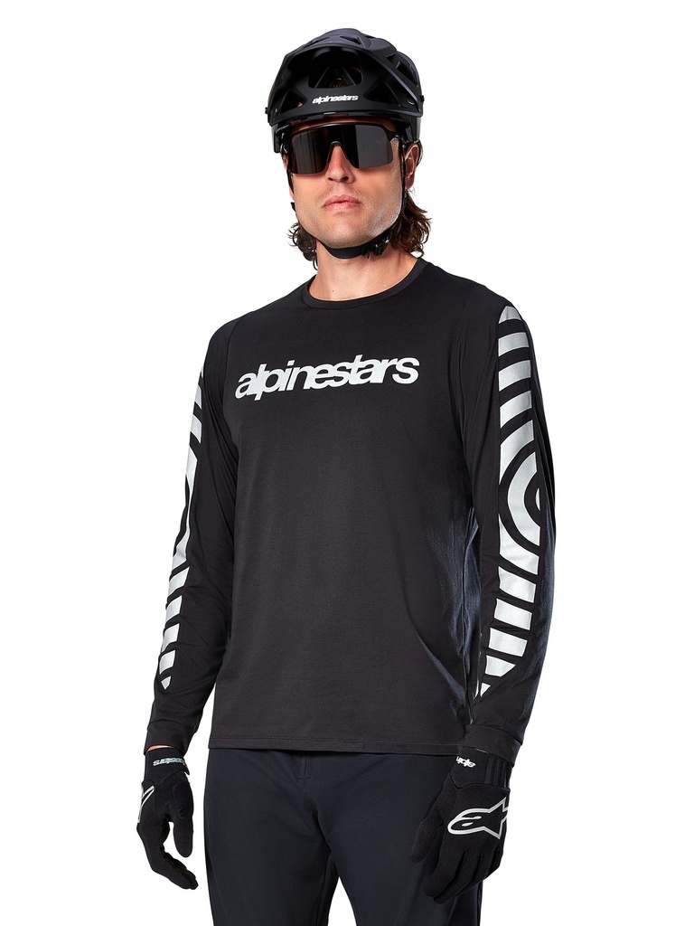 [1769324-1295-XL] JERSEY ALPINESTAR A-DURA DRI ASTAR NEGRO MANGA LARGA