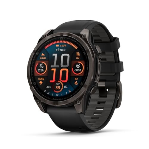RELOJ GARMIN FENIX 8 47MM MULTISPORT GPS WATCH PREMIUM AMOLED SAPPHIRE