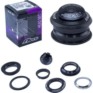 TAZA DE DIRECCIÓN NECO H172 1 1/8 BALINES SELLADO SEMI INTEGRADA 