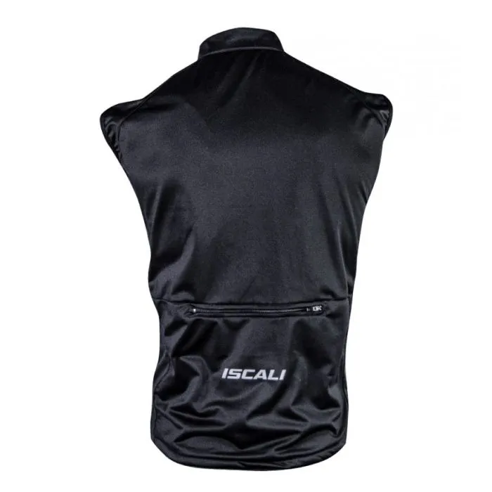 [ISC-CLUN-NG-S] CHALECO ISCALI AFELPADO UNISEX NEGRO (S)