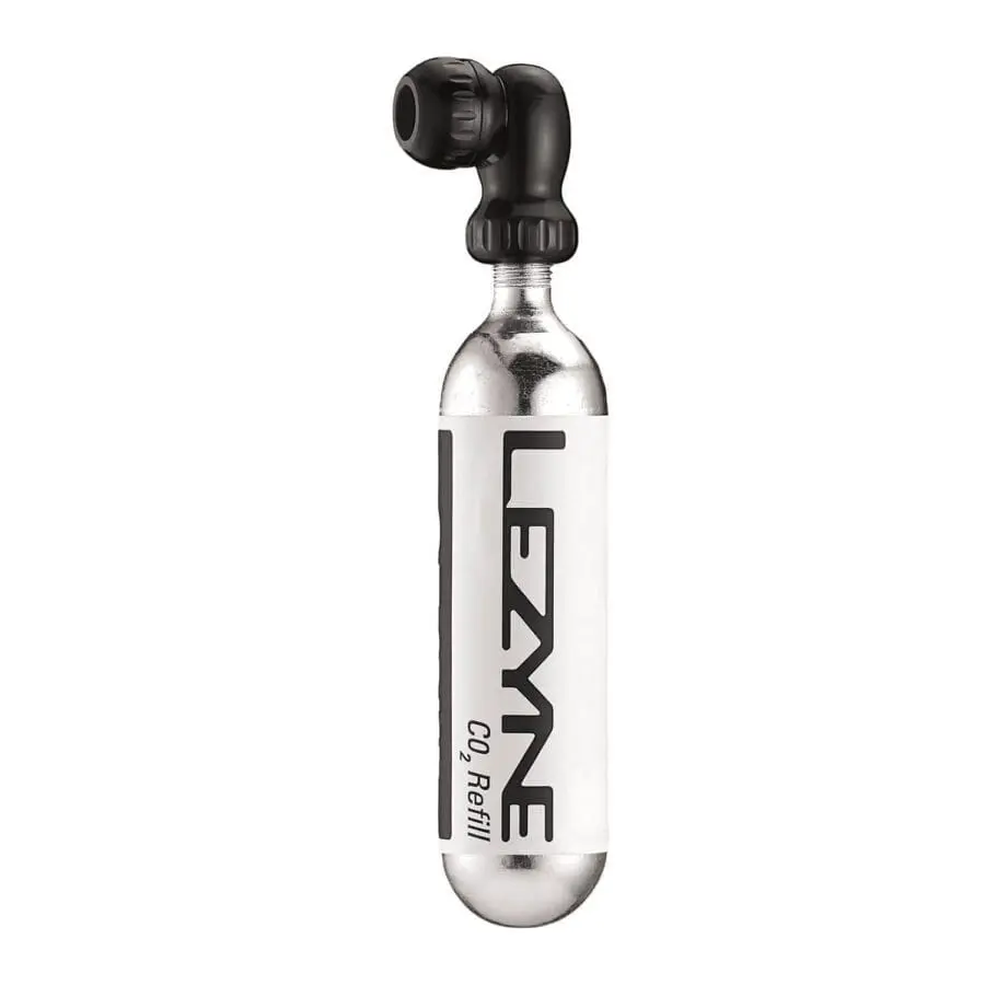 [1-C2-TSPDR-V104] CO2 LEZYNE TWIN SPEED DRIVE NEGRO CON CO2 16GR 