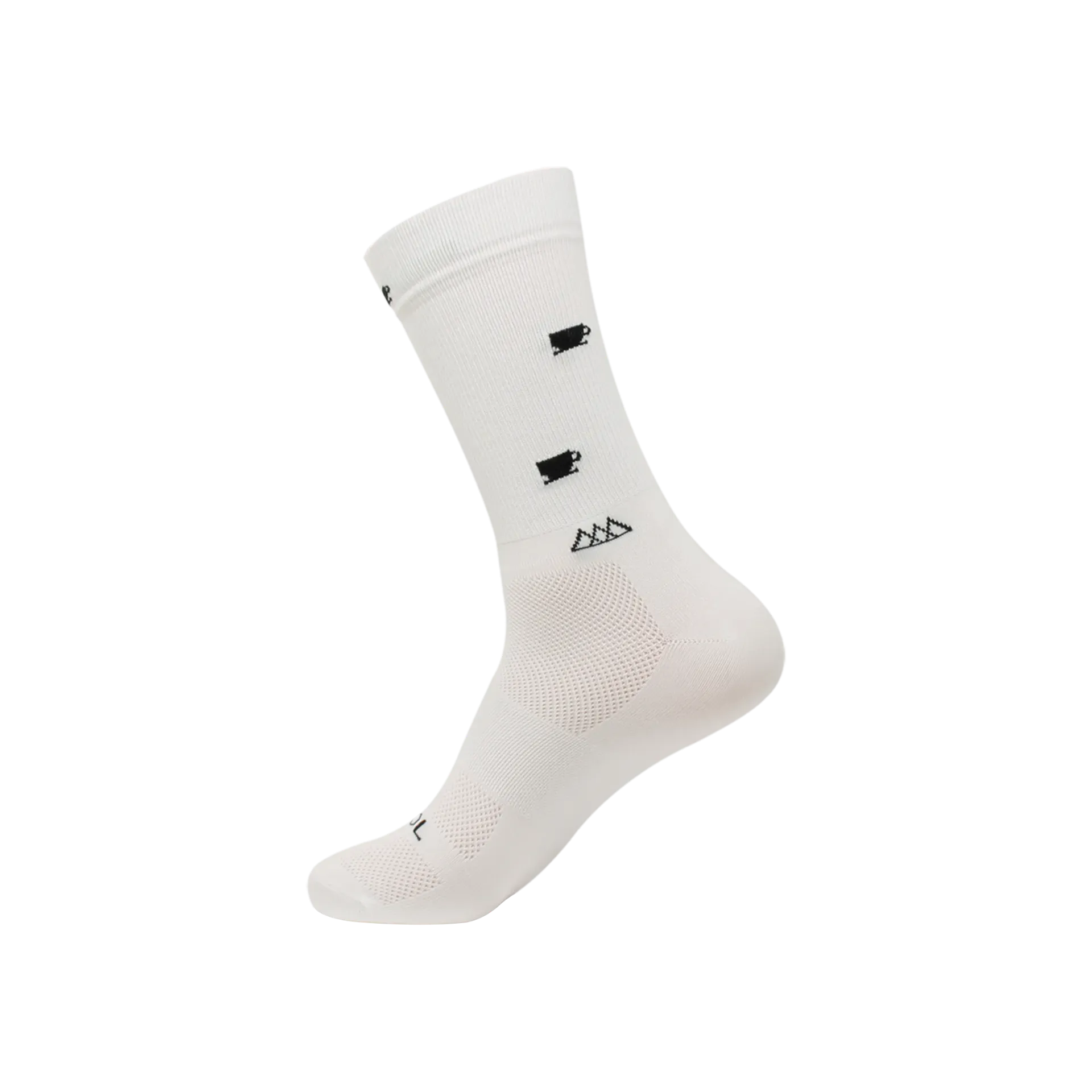 CALCETA HUIZAPOL BLANCO COFFEE NEGRO