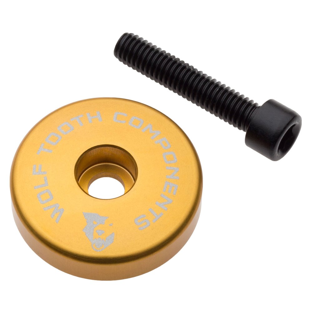 [WT-STEMCAP5MMORG] TAPA DE DIRECCION WOLFTOOTH CON ESPACIADOR DE 5MM AHEAD