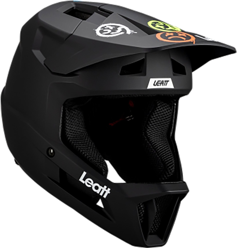 CASCO LEATT MTB GRAVITY 1.0 JUNIOR BLACK
