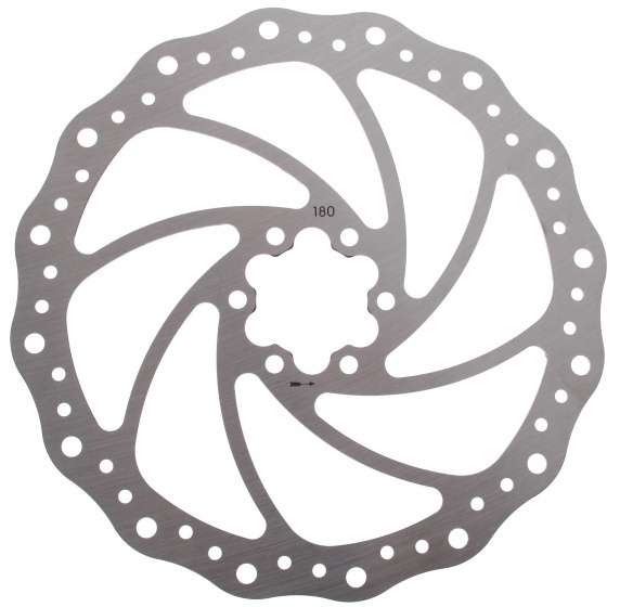 ROTOR ELVEDES SX18 STAINLESS STEEL 180MM 151G C/6TORNILLOS INCLUIDOS