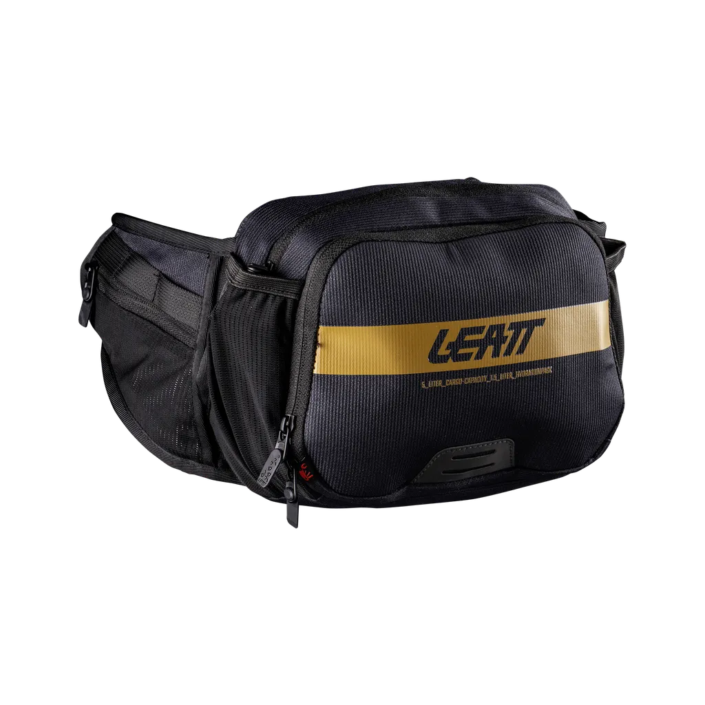 RIÑONERA LEATT CORE C/HIDRATACION 1.5L GHOST BLACK