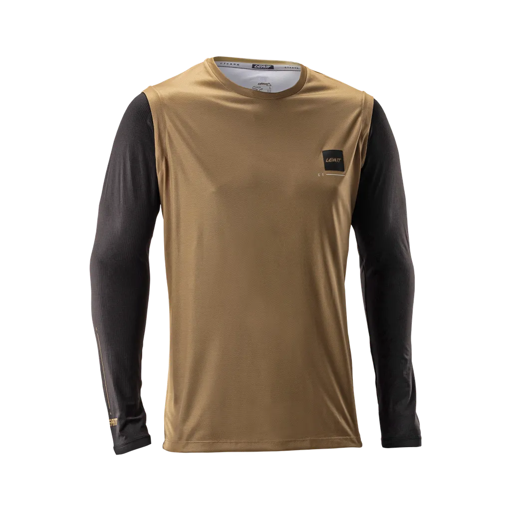 [LT-5026056232] JERSEY LEATT MTB GRAVITY 2.0 BRASS BROWN (M)