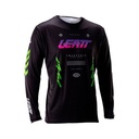 JERSEY LEATT MTB GRAVITY 4.0 MANGA LARGA RACE BLACK