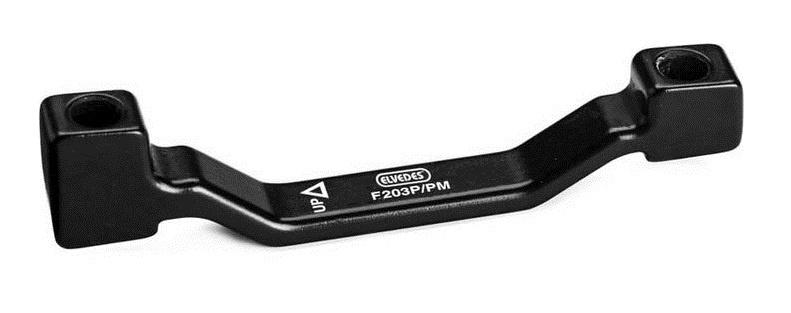 ADAPTADOR PARA CALIPER ELVEDES POST MOUNT COMPATIBLE C/DISCOS FRONTALES 203MM