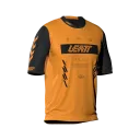 JERSEY LEATT MTB GRAVITY 4.0 MANGA CORTA RACE YELLOW JUNIOR