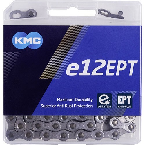 [e12-T] CADENA KMC 12V E12 TURBO EPT (ANTI-OXIDO)