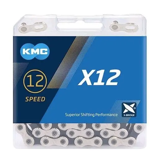 [X12-SILVER (CDN-B-KMC-57)] CADENA KMC 12V X12V 126E