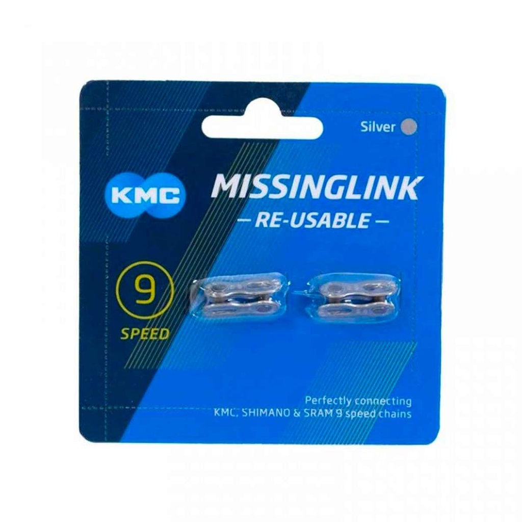 [CL566R] CANDANDO KMC CL566R SILVER PARA CADENAS 9V