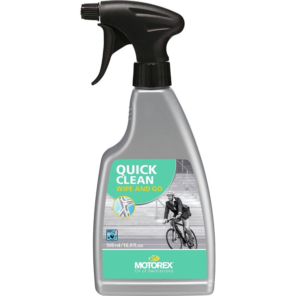 LIMPIADOR MOTOREX DE BICICLETA QUICKCLEAN 500ML